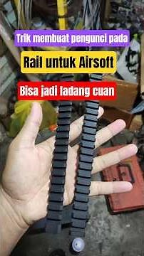 How to make a picatinny rail lock on a Keymode model handguard
