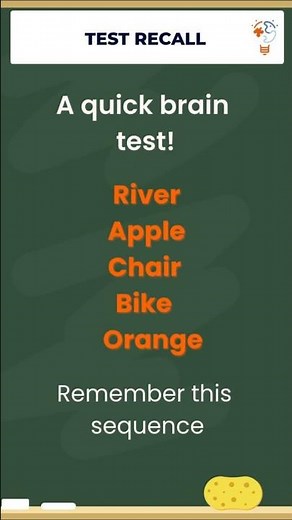 Test your recall with this memory quiz.