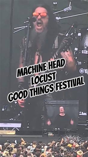 One of The Best Live Bands Ever! Machine Head - Locust Live Sydney Good Things Festival #machinehead