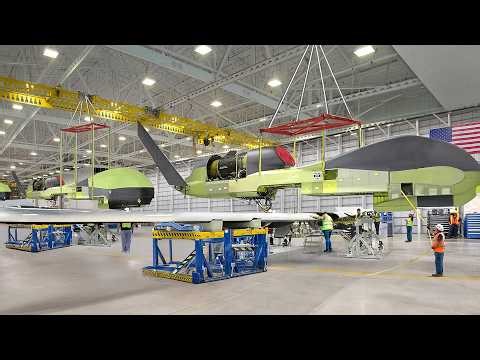 How US’ Most Feared Spy Drones Are Built Inside Inside Billions $ Factory