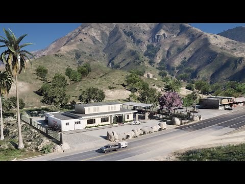 GTA V MLO Interior Route 68 Police Dept + Dock Overview (Editable Textures)