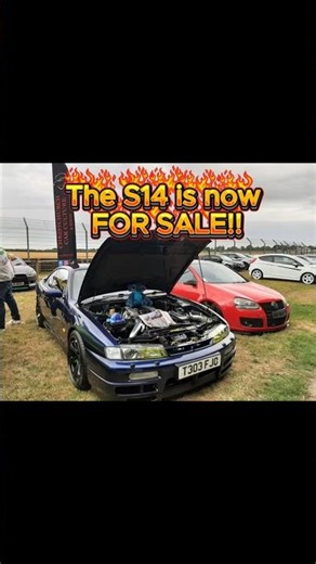 The S14 is for sale! What a gem of a car. #shorts #s14silvia #jdmcars