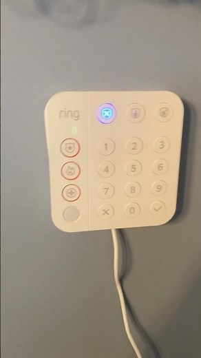 How to charge your Ring keypad, when it’s low on battery.