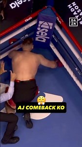The moment Anthony Joshua knocked out Kristian Prenga! 😳