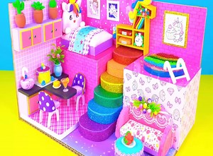 120K views · 6K reactions | DIY Miniature Cardboard House | DIY Barbie | Facebook