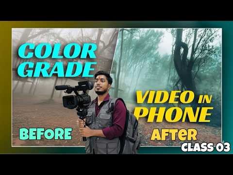 VN Class 03 : How to colour grade your videos in VN AppEASILY Using LUTS