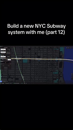 Subway Builder on Instagram: "Build a new NYC subway system with me (part 12) #subwaybuilder #publictransport #indiegames #trains #urbanplanning"