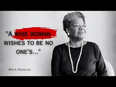 Embracing Maya Angelou's Life Lessons for Personal Growth | "Making a Life, Not Just a Living"