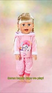 Days of the Week Song with Baby Born ☀️ | Pretend Play Cute Sing Along Animation For Children