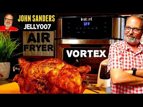 How to Cook a CHICKEN in the INSTANT POT VORTEX PLUS 10 ROTISSERIE Toaster Oven