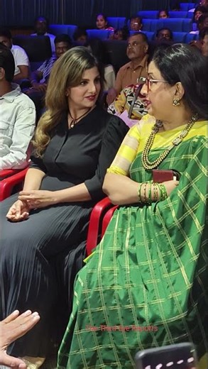 Ambika & Laila spotted at Robber Movie Audio Launch #robber #laila #ambika #short