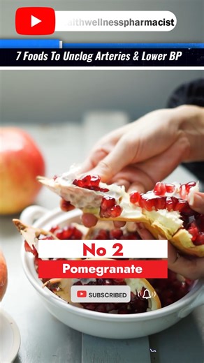 1.3M views · 27K reactions | 7 Foods To Unclog Arteries & Lower BP #hypertension #drjavaidkhan #health #healthtips #shorts #reels | Health Wellness Pharmacist | Facebook