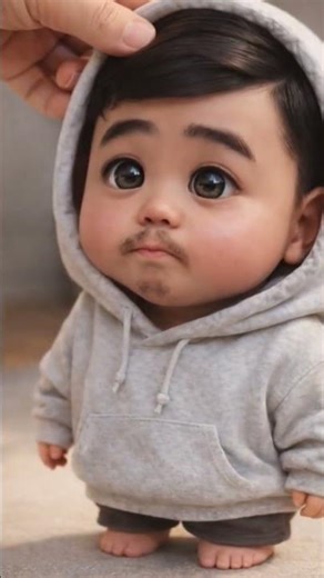 AI Turned Me Into a Baby (Wait for the result) 🥺 #aibaby #tinyhumans #shorts