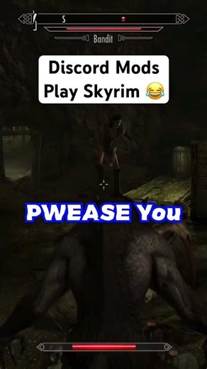 Discord Mods Play SKYRIM 😂