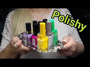 ASMR Artificial Nail Care | Soft Nail Filing + Relaxing Nail Polish Application