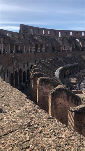 Our Italy 🇮🇹 trip at the Coliseum in Rome. #coliseum #italytravel #italytiktok #coliseumtour #vacationvibes #vacations #italianvacation #rome #romeitaly #architecture #history