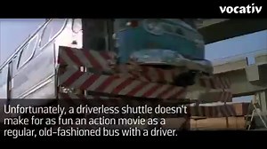 411K views · 4.5K reactions | This 3D-printed, driverless bus will pick you up and drop you off anywhere you want. | Vocativ | Facebook