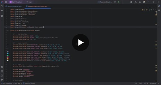 Java Sorting Algorithm Visualizer with Merge Sort, Quick Sort and more | Saifullah Khan Jadoon posted on the topic | LinkedIn
