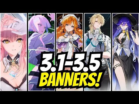 NEW UPDATE! Wuthering Waves 3.1–3.5 Leaked Banners: Aemeath, Galbrena, Sigrika, Lucilla + More!