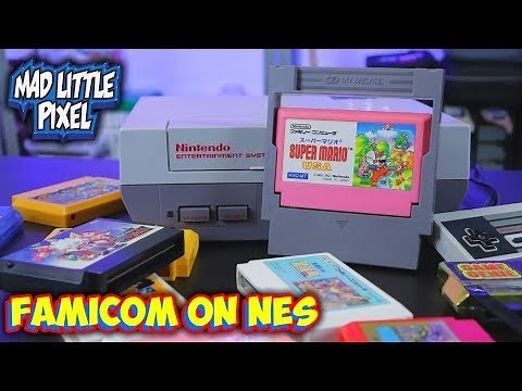 The BEST Way To Play Famicom Cartridges On An NES! My Arcade Cartridge Converter Review