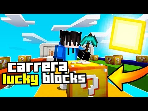 !!✨LUCKY BLOCKS RACE 🔴 MAP FOR MINECRAFT BEDROCK 1.21X!!
