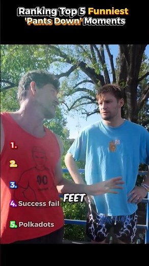 Ranking Top 5 Funniest 'Pants Down' Moments👖😂