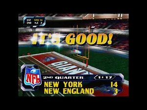 NFL Blitz '99 (arcade) - Giants vs Patriots 37-38 Postseason