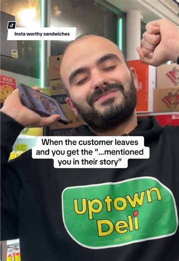 Seeing the sandwich you just made on their story >> #chicagofood #uptownchicago #chicagotiktok #explorechicago #sandwich