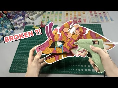 Fix My Broken Paper Dragons With Me! ✨ || Chill and chat! Fix yours with me too!