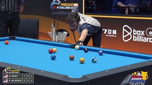 Well played McBride! | Predator Pro Billiard Series