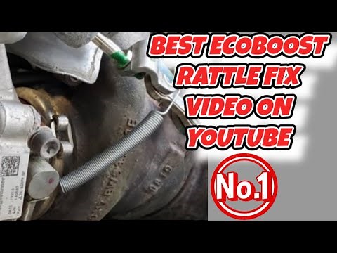 Ford Ecoboost Wastegate Rattle Fix. Must Watch & Listen!!! Before & After Soundclips.