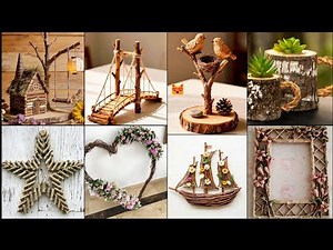 Rustic Craft Ideas | Vintage Style DIY Home Decor 🌲
