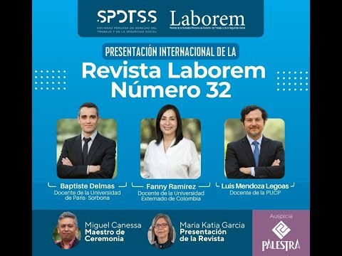 Los principios del Derecho del Trabajo en el contexto actual | Presentación de la Revista Laborem 32