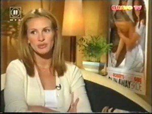 Julia Roberts on Runaway Bride - 1999