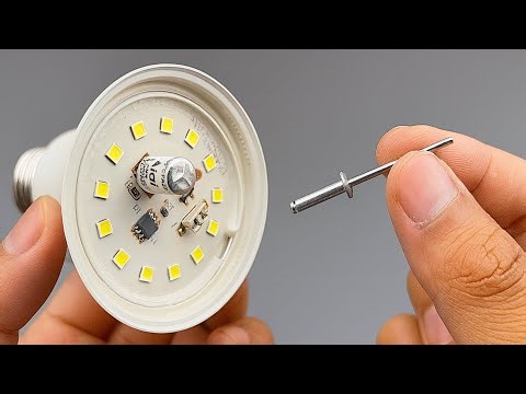 Stop Buying New LED Bulbs! An Emergency Trick to Fix a Broken LED Bulb at Home