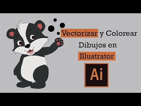 Vectorizar y colorear dibujos en illustrator