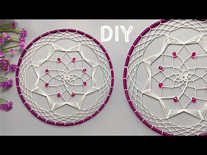 DIY COMO HACER UN ATRAPASUEÑOS Paso a paso | HOW TO MAKE A DREAMCATCHER Step by Step!