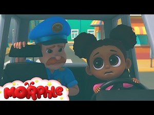 APRIL IS OFFICER FREEZE?! | Morphle 3D | Robot Cartoons for Kids | Moonbug Kids