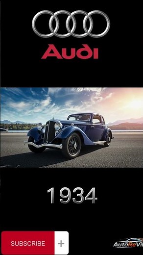 Audi Cars Evolution (1930–2050) | 3 Minutes of Iconic Design History