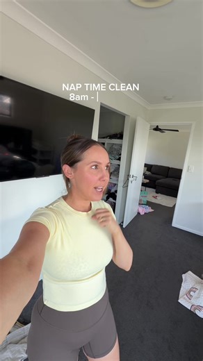 Nothing like a nap time to get sh*t done 😂 #cleanwithme