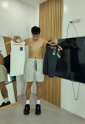 Solid na tank top sando for only 100 pesos, highly recommended to 🙌🏽 #sando #tanktop #fy #fyp