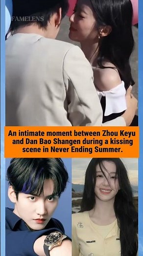 Zhou Keyu and Bao Shangen’s Sweet Moment in Never Ending Summer #zhoukeyu #baoshangen #cdrama
