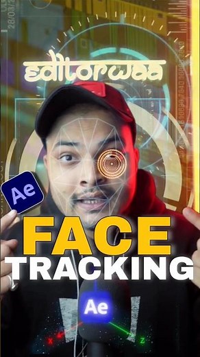 How to Motion Track Face in Adobe After Effects #premierepro #adobepremierepro #edit #aftereffects