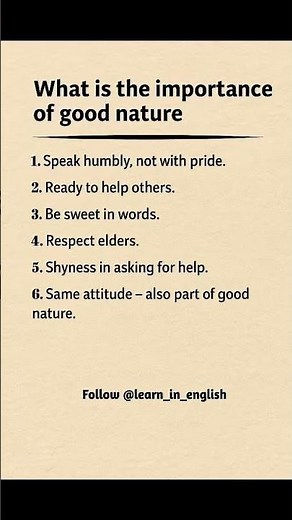 The Power of Good Nature | Humility, Respect & Kindness | Motivational Short