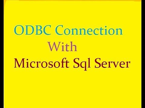How To Create ODBC Connection For SQL Server in Informatica