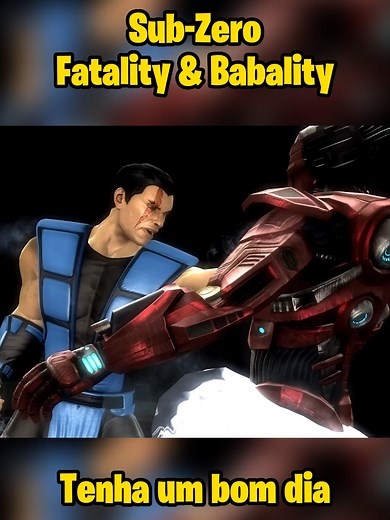 Mortal Kombat 9 Sub Zero Fatality and Babality Showcase