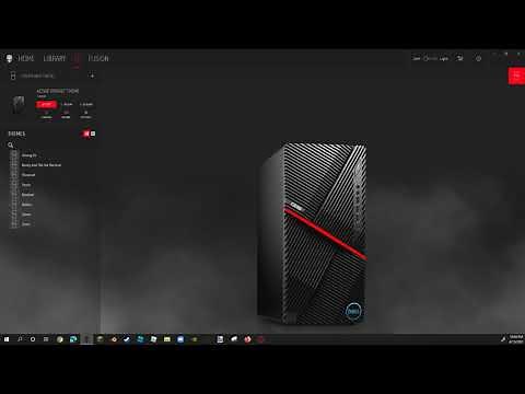 How To Change Color/FX On Dell G5.