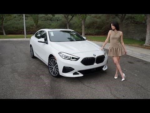 New BMW 228i Gran Coupe Review / 18" wheels / Turbo 4 Cylinder / BMW Test Drive Review with Olivia
