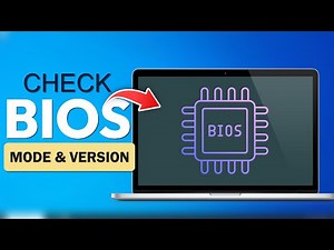 How to Check BIOS Version and Model on Any Laptop