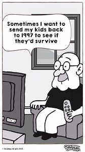 2.3K views · 38 reactions | Wish I could send my kids back to ’97 just to see if they’d make it. | Grumpy Old Gits | Facebook